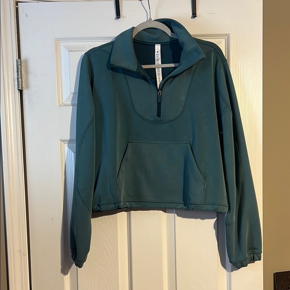 Brushed Softstreme Ribbed Half Zip